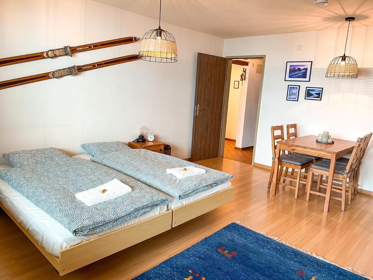 Studio Apartment Alpine Lodge Беттмеральп Экстерьер фото